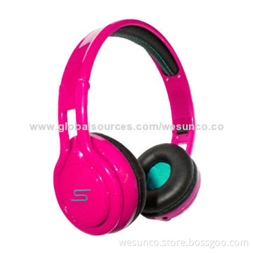 Colorful Wired Headphone with MIC, Comfortable and Good PU Ear Pad